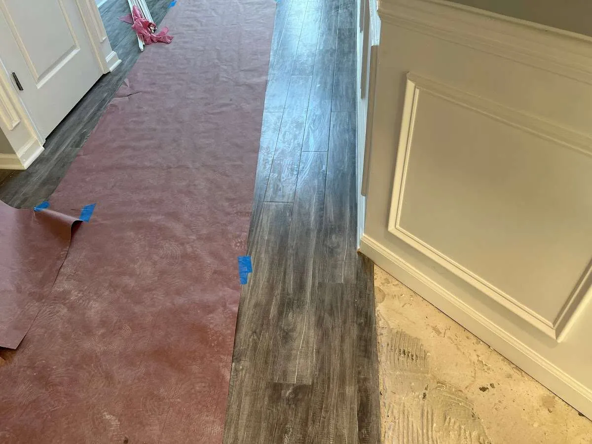 Completed marble shower restoration in Solvay